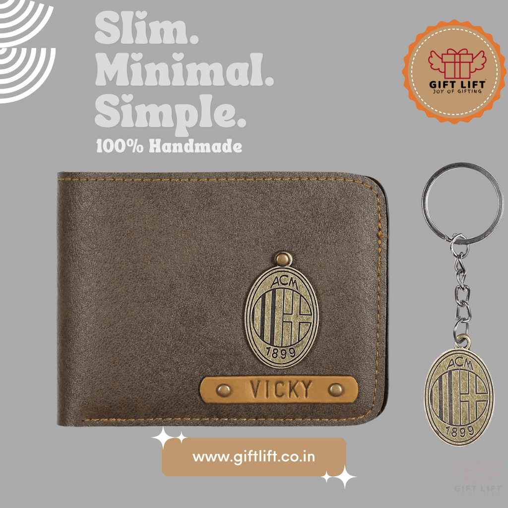 Personalized Mens Wallet - A.C. Milan