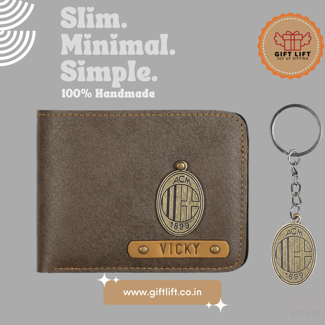 Personalized Mens Wallet - A.C. Milan