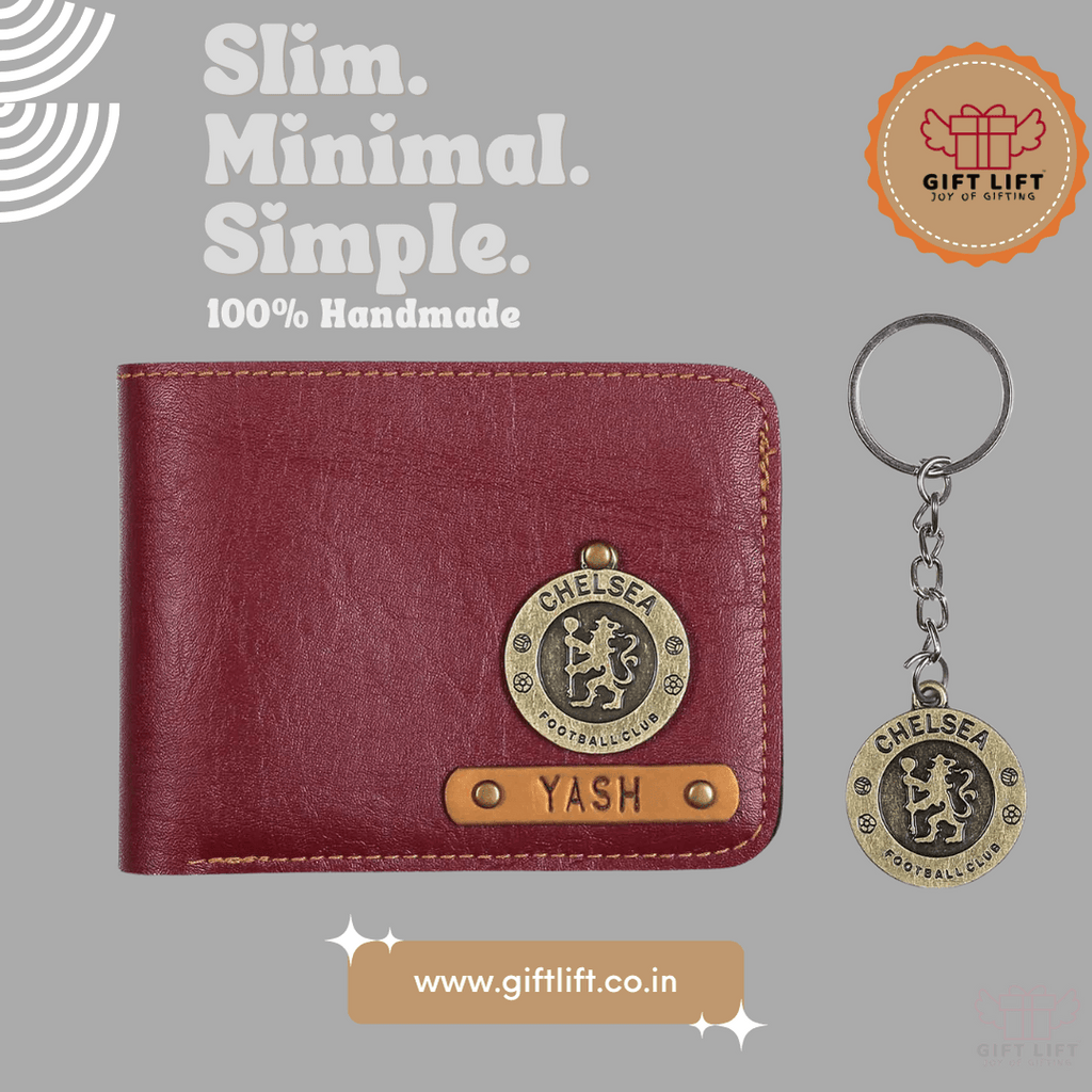 Personalized Mens Wallet - Chelsea