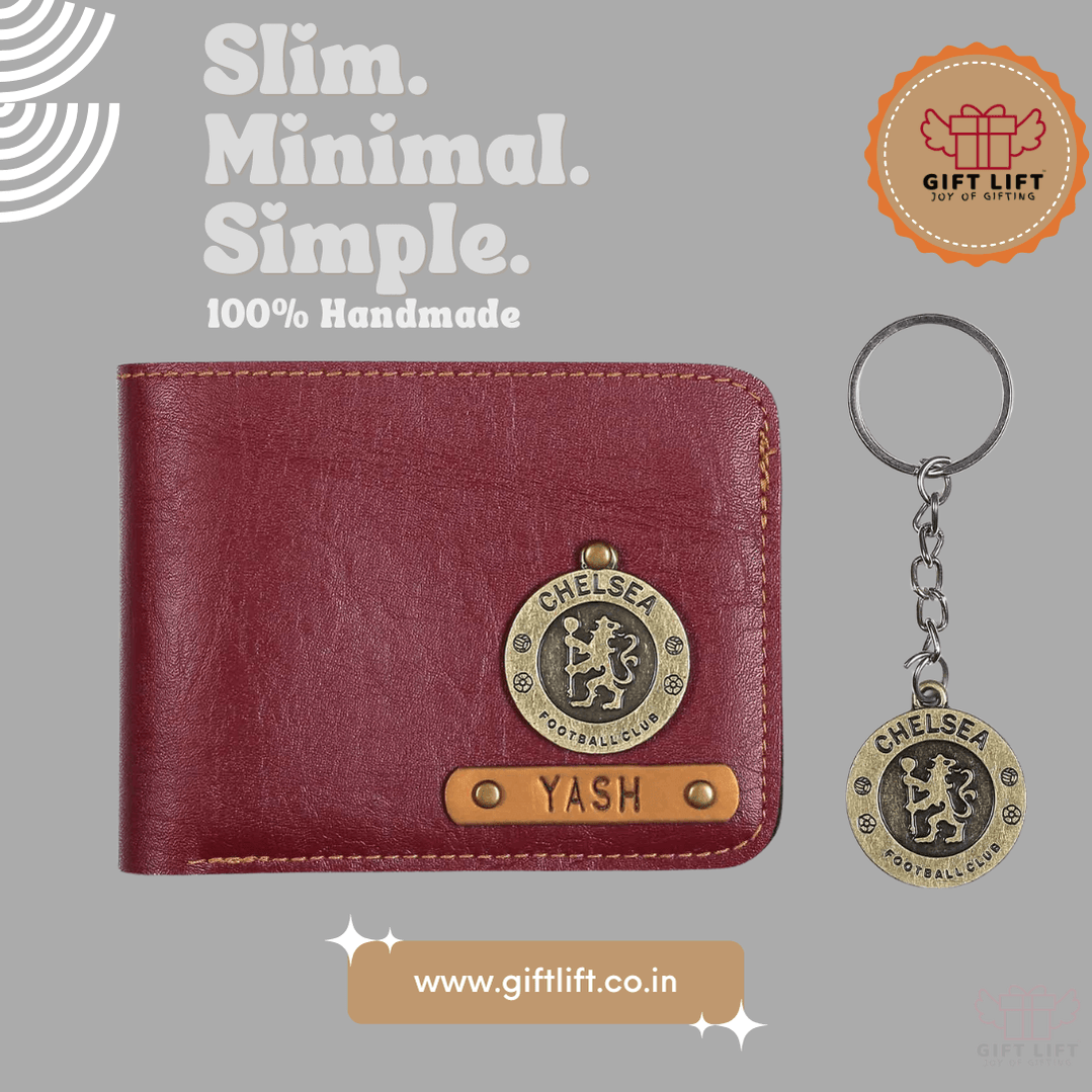 Personalized Mens Wallet - Chelsea