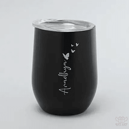 Personalized Metal Mug(Black) - www.giftlift.in