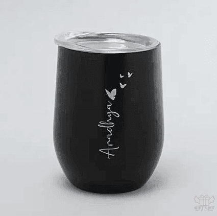 Uniquely Personalized Metal Mug(Black) - www.giftlift.in