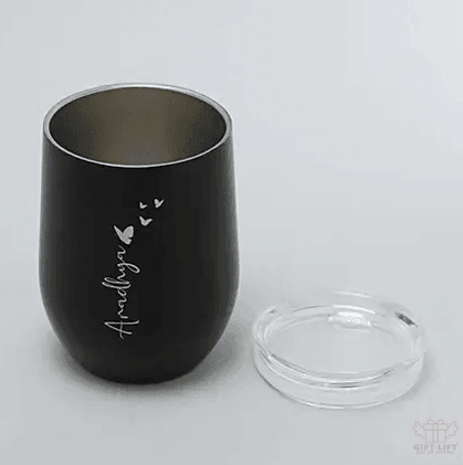 Personalized Metal Mug(Black) - www.giftlift.in
