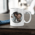 Personalized MY Dad My Hero Art Coffee Mug