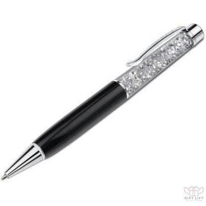 Personalized Pen -Silver Crystal - www.giftlift.in