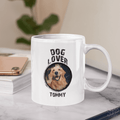 Personalized Pet Lover Art Coffee Mug
