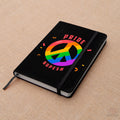 Personalized Pride Peace Art Notebook - Set of 2