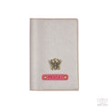 Uniquely Personalized Rose Gold Textured Passport Cover - www.giftlift.in