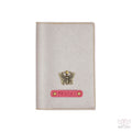 Personalized Rose Gold Textured Passport Cover