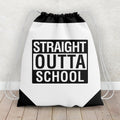 Uniquely Personalized Straight Outta Art Drawstring Bag - www.giftlift.in