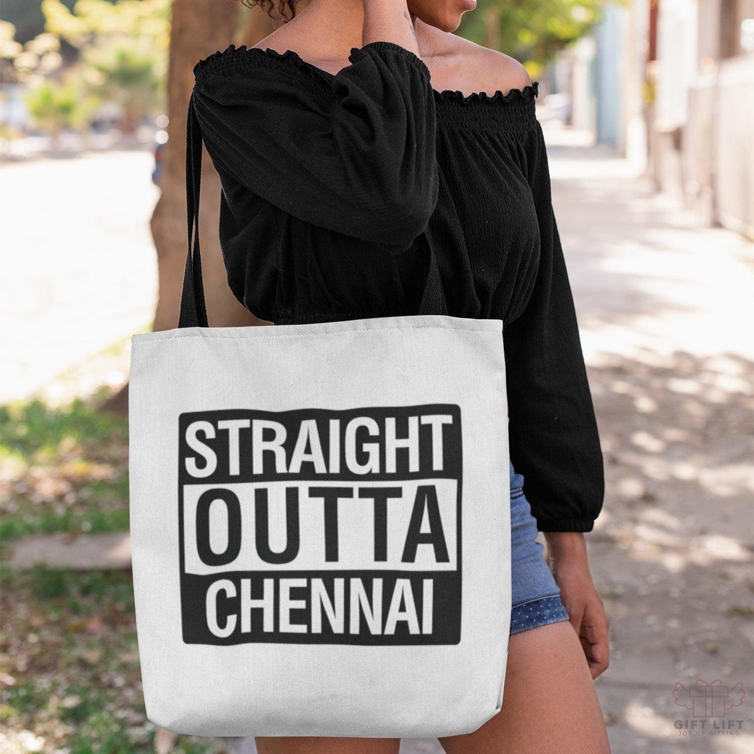 Personalized Straight Outta Art Tote Bag