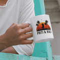 Uniquely Personalized Sunset Couple Name Coffee Mug - www.giftlift.in