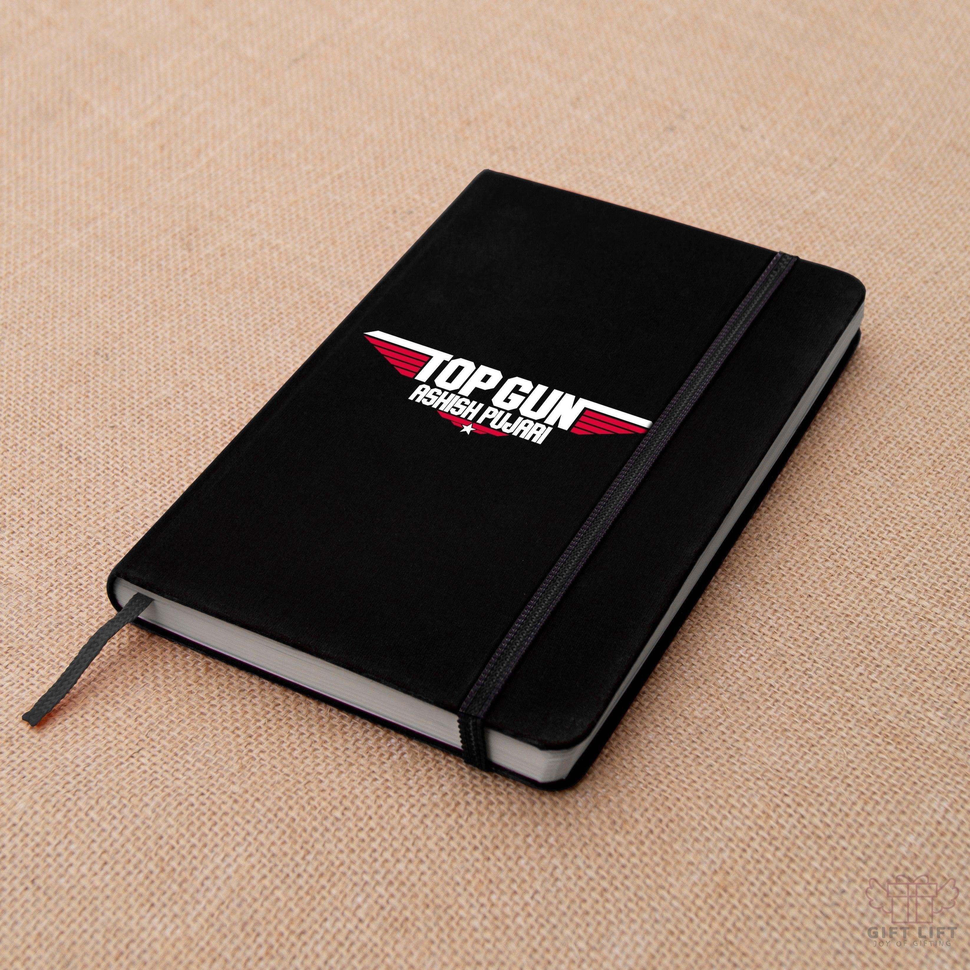 Personalized Top Gun Art Notebook - Set of 2
