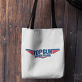 Personalized Top Gun Art Tote Bag