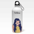 Unqiue Girls Portraits Art Custom Sipper Bottle - Gift Lift