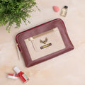 PERSONALISED UTILITY POUCH - MAROON
