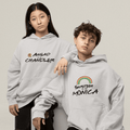 Valentine's Day Personalised Hoodie For Couples - Set of 2 | Chandler & Monica Design - Gift Lift