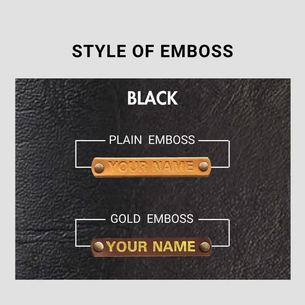 PERSONALISED VANITY CASE - BLACK