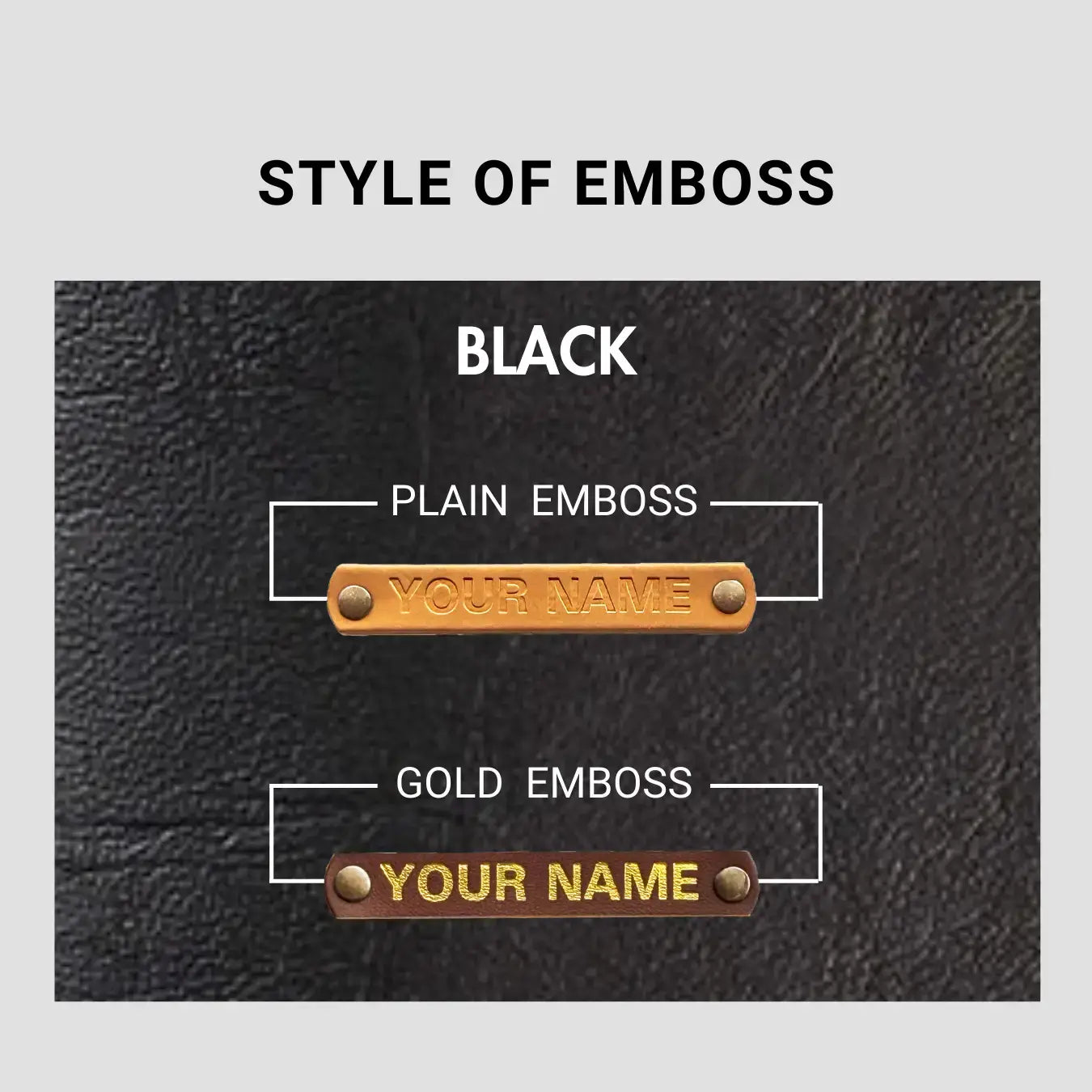 PERSONALISED VANITY CASE - BLACK