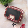 PERSONALISED VANITY CASE INITIALS - MAROON