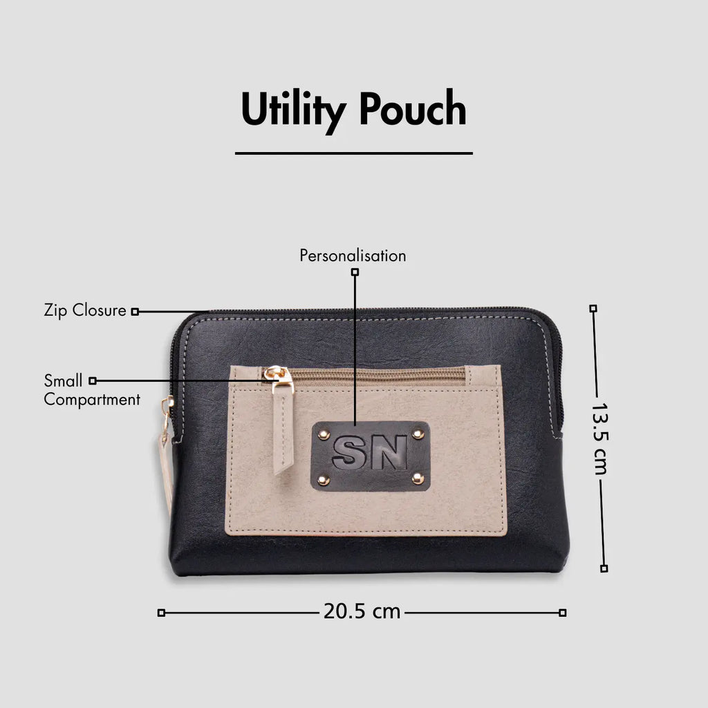 ULTIMATE VANITY KIT INITIALS - BLACK