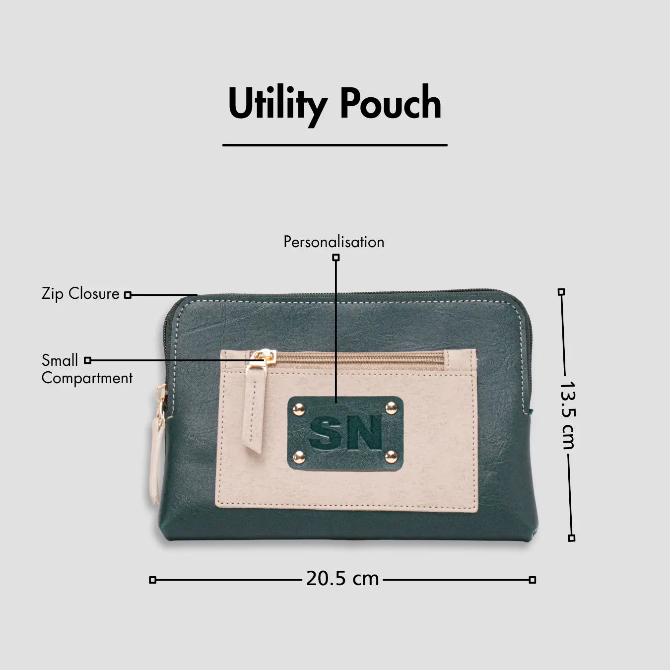 ULTIMATE VANITY KIT INITIALS - GREEN