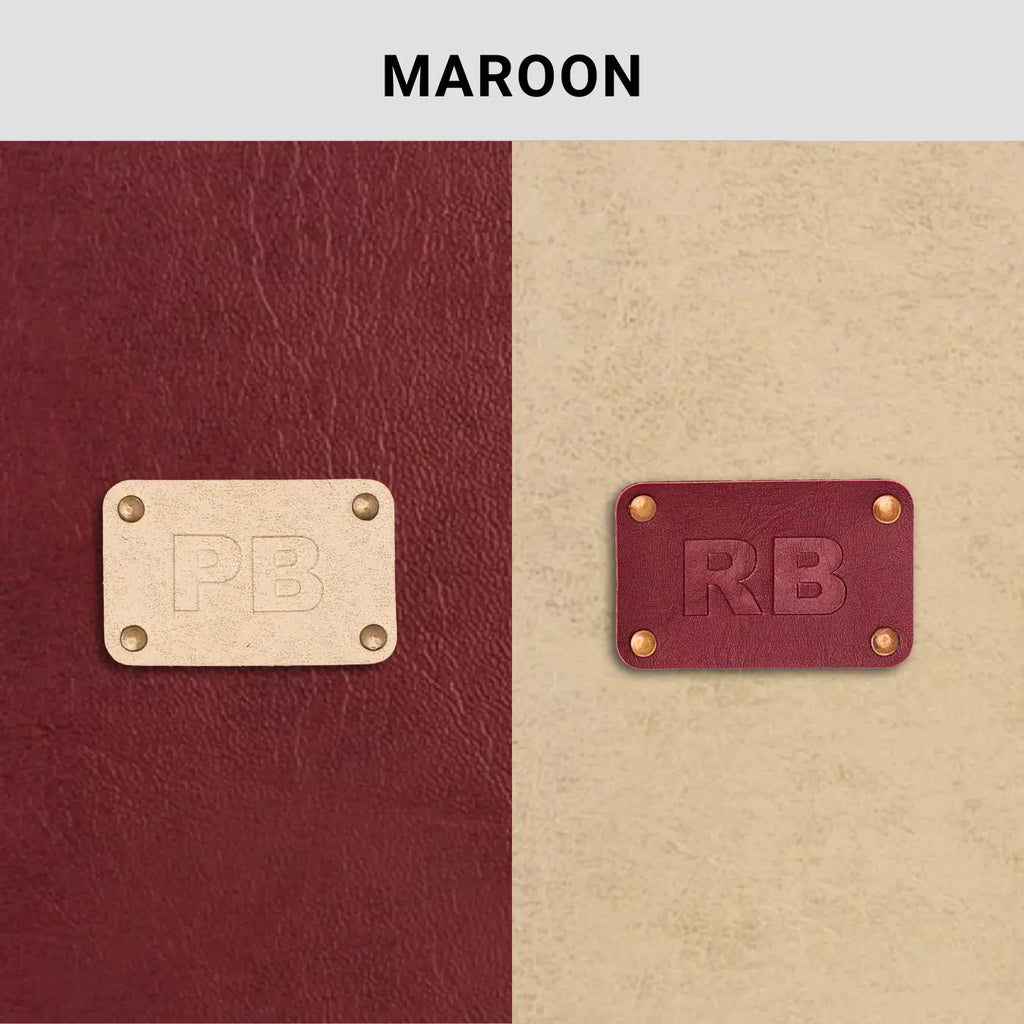 ULTIMATE VANITY KIT INITIALS - MAROON