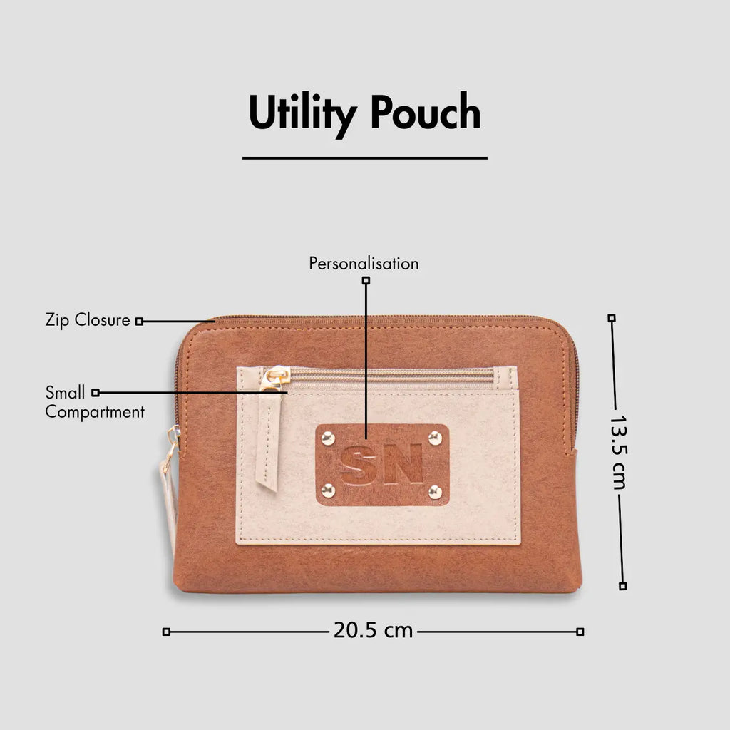 ULTIMATE VANITY KIT INITIALS - TAN