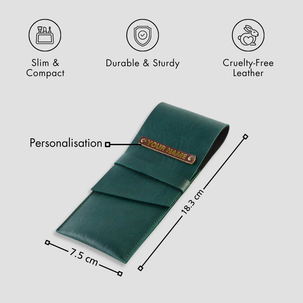 PERSONALISED PENCIL CASE - GREEN