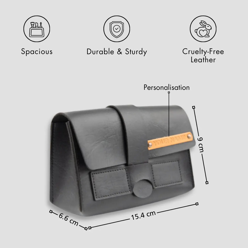 PERSONALISED CHARGER ORGANISER - BLACK