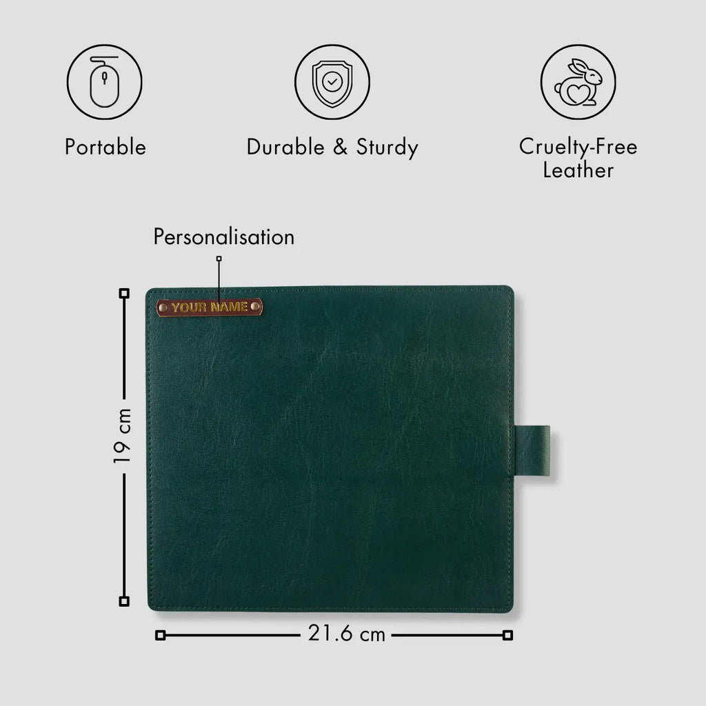 PERSONALISED MOUSE PAD - GREEN
