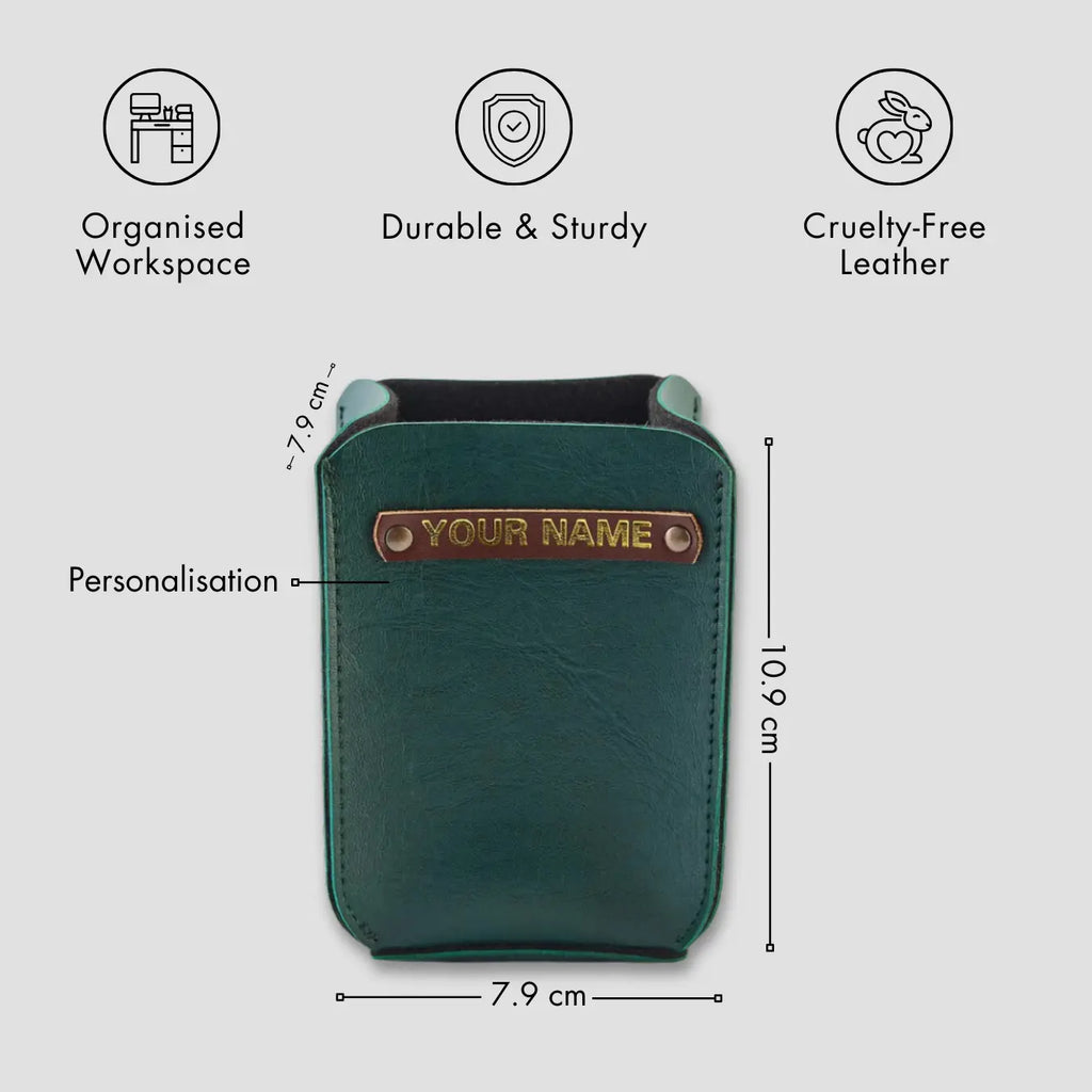 PERSONALISED PENSTAND - GREEN