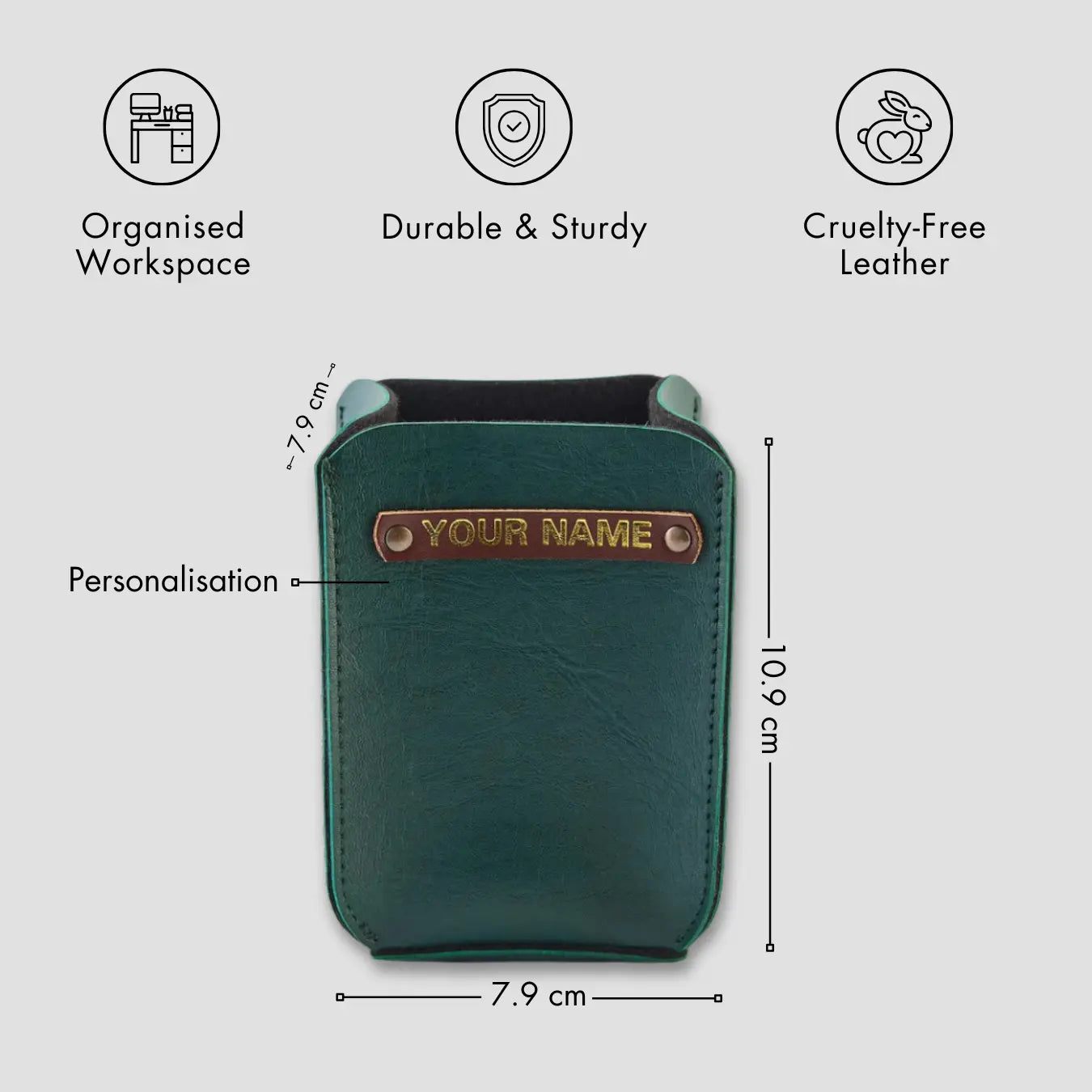 PERSONALISED PENSTAND - GREEN