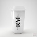 Vertical Modern Name Style Coffee Tumbler