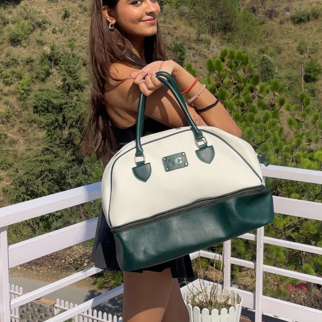 PERSONALISED WEEKENDER BAG - MAROON