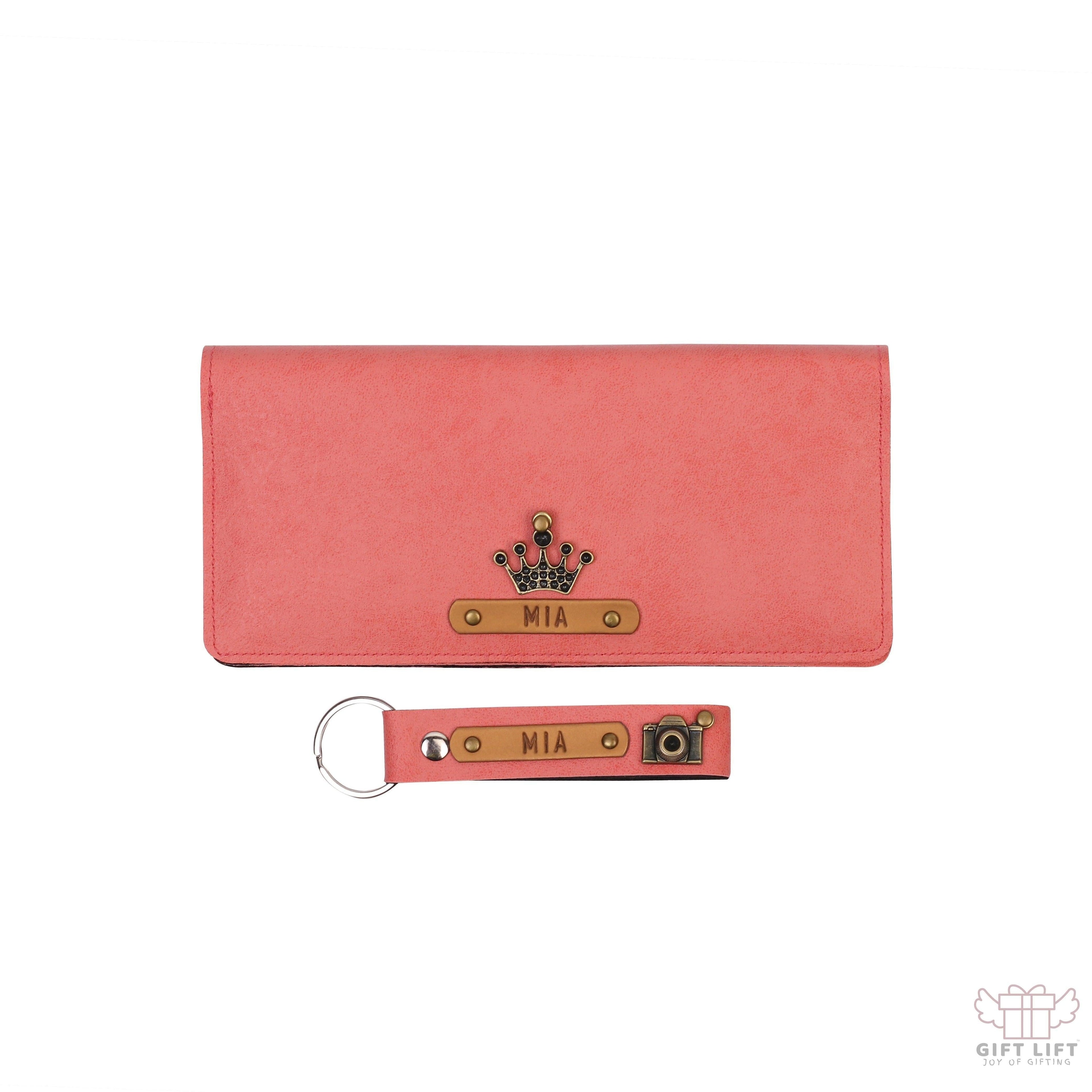 Women's Wallet & Keychain Combo