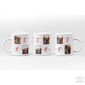 XOXO Art Couple Photo Collage Coffee Mug